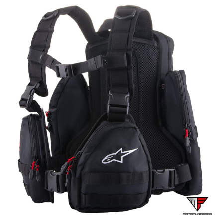 Mochila Alpinestars Techdura - Preo / Branco