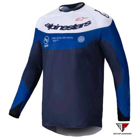 Camisola Alpinestars Pro-Dura - Azul / Branco