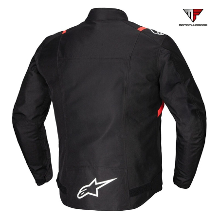 Casaco Alpinestars T-SPS V2 WP - Preto / Branco / Vermelho Fluo