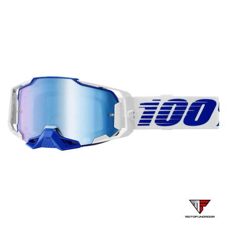 Oculos 100% Armega Blue  - Lente Azul 
