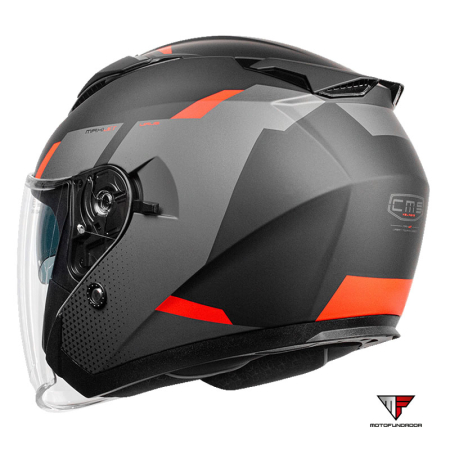 Capacete CMS Maxi Jet Urus Red Matt