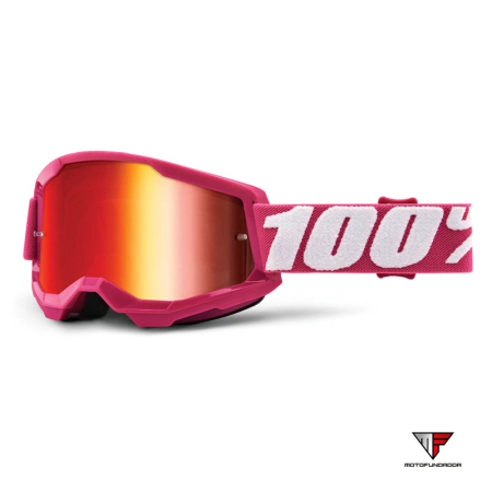 Oculos 100% Strata 2 Fletcher - Mirror Red Lens