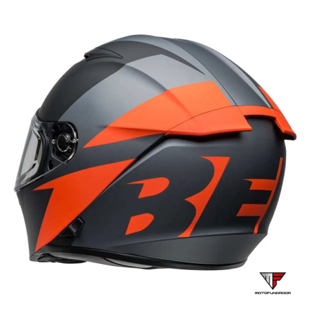 Capacete BELL Lithium Shear Matte - Cinza/Laranja