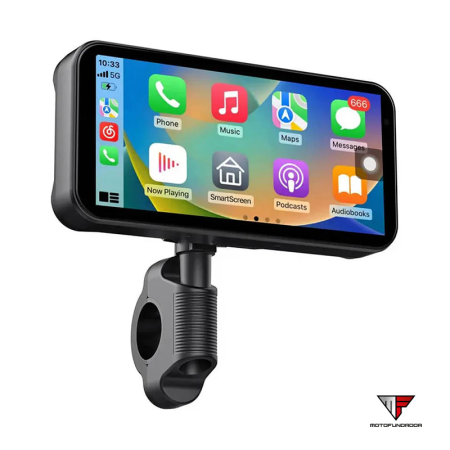Wireless Carplay / Android auto P/ Mota 6.25 " Touch Screen" C/ Cameras