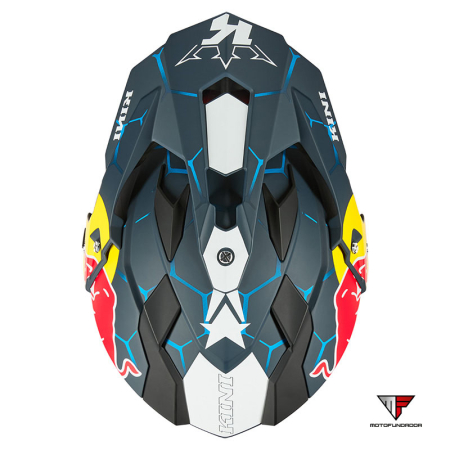 Capacete Kini ADV Red Bull 1.0 - Blue/White