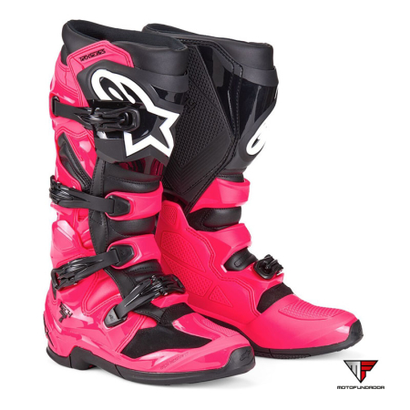Botas Alpinestars Tech 7 - Rosa / Preto