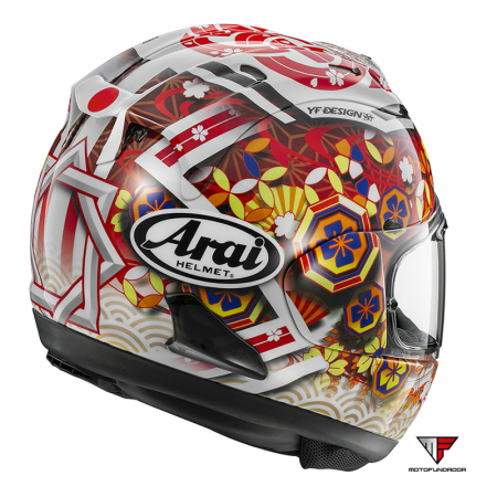 Capacete ARAI RX-7V EVO NAKAGAMI GP3 - Replica