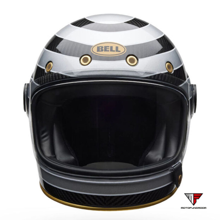 Capacete BELL Bullitt GT Carbon Helmet - RSD Temple Gloss Black/Silver
