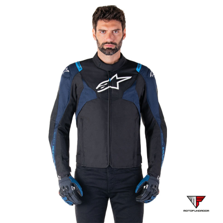 Casaco Alpinestars T-Jaws V4 WP - Preto / Azul