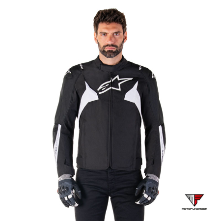 Casaco Alpinestars T-Jaws V4 WP - Preto / Branco