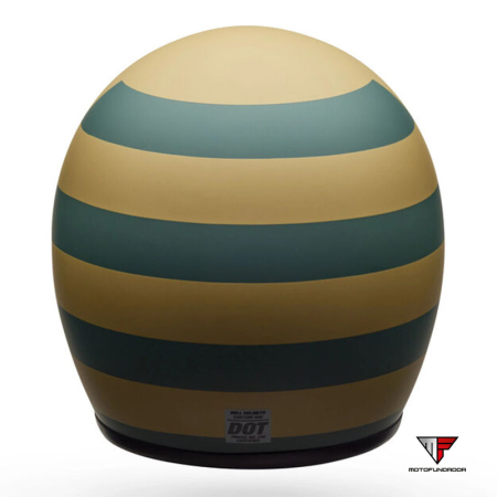 Capacete BELL Custom 500 Helmet - Parlor Matte Emerald/Gold
