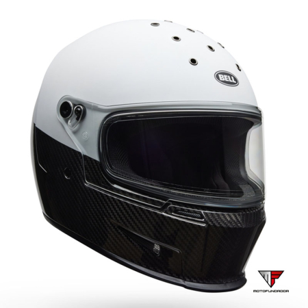 Capacete Bell Eliminator Carbon Helmet - Diverge Matte/Gloss White/Black
 
