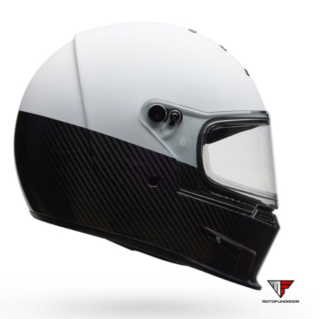 Capacete Bell Eliminator Carbon Helmet - Diverge Matte/Gloss White/Black
 