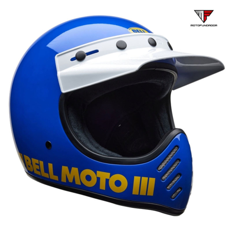 Capacete Bell Moto-3 Classic - Blue