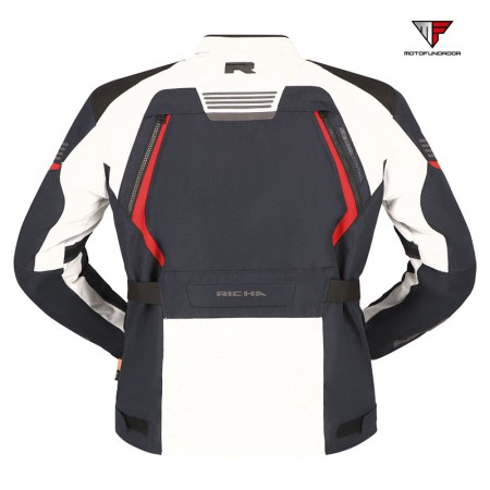 Casaco Richa Phantom 3 - Navy/Light Grey/Red