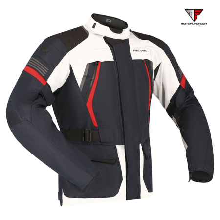 Casaco Richa Phantom 3 - Navy/Light Grey/Red