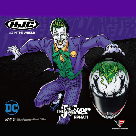 CAPACETE HJC RPHA 11 Joker DC Comics